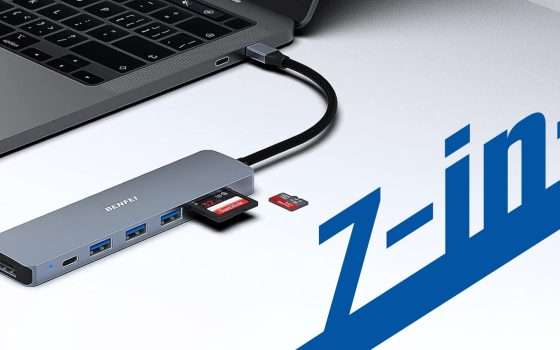 Adattatore 7-in-1: hub USB definitivo a soli 13€