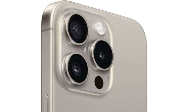 iPhone 15 Pro Max fotocamera