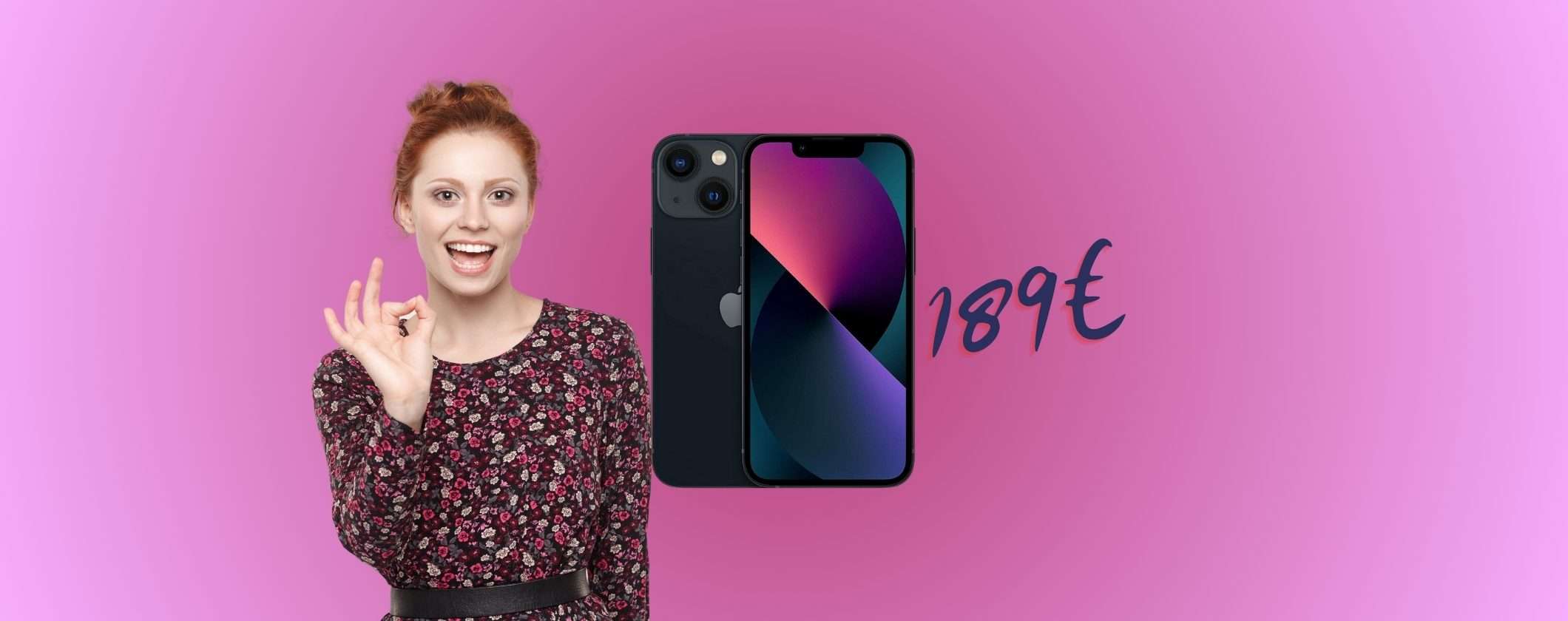 iPhone 13 da 189€ in 3 RATE su eBay con il TASSO ZERO