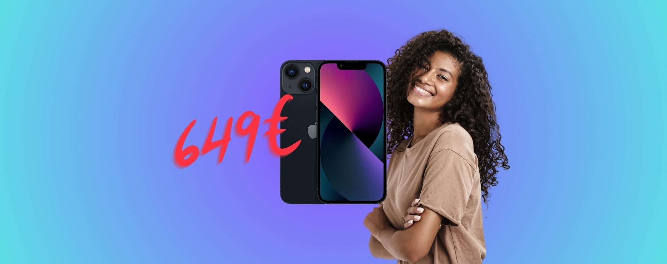 iPhone 13 Mini: solo 649€ alle OFFERTE di Primavera Amazon