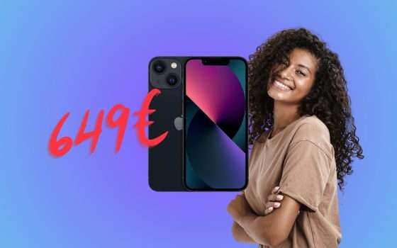 iPhone 13 Mini: solo 649€ alle OFFERTE di Primavera Amazon
