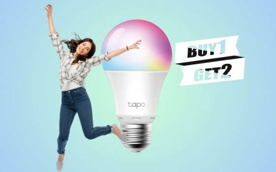 Lampadine WiFi Multicolore Tapo: pacco da 2 a prezzo stracciato
