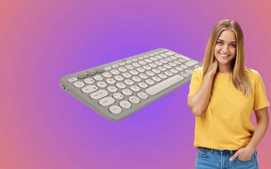 Logitech K380: la tastiera multidispositivo ECONOMICA e compatta