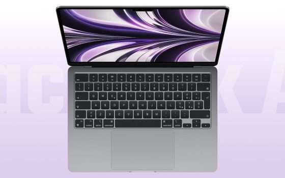 MacBook Air con Apple M2: su Amazon è a -200€