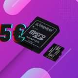 MicroSD 64GB Kingston: spazio e velocità al tuo servizio (5€)