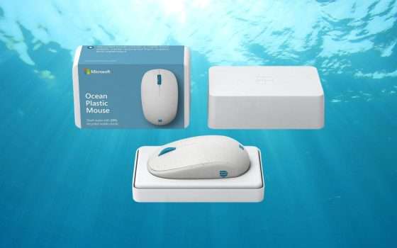Microsoft Ocean Plastic Mouse: 20% di sconto su Amazon
