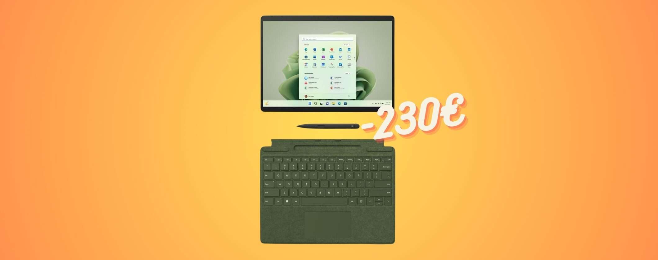 Microsoft Surface Pro 9: 230€ di SUPER SCONTO su Amazon