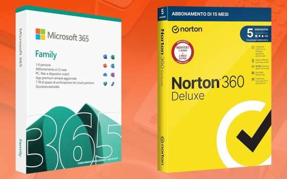 Microsoft 365 Family: SUPER SCONTO e Norton in regalo
