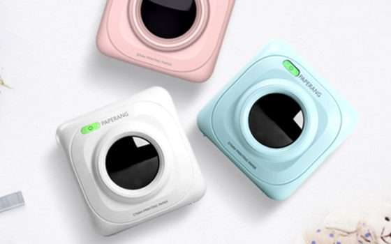 Mini stampante fotografica a SOLI 19€ (coupon Amazon)