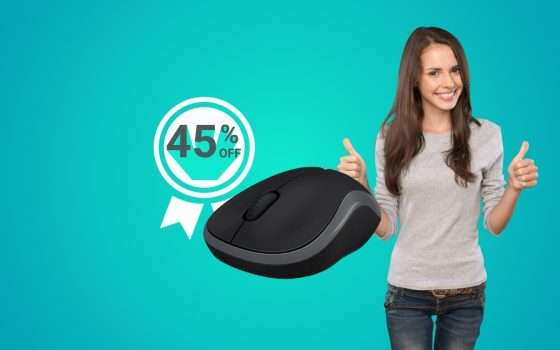 Mouse Logitech M185 a soli 9€ (-45%) su Amazon