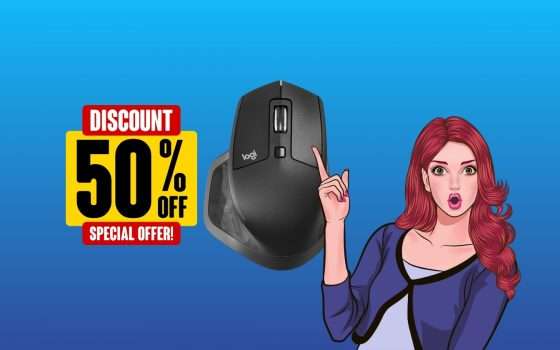 Mouse Logitech MX Master 2S: metà prezzo su Amazon con le Offerte di Primavera