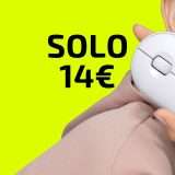 Mouse Wireless Logitech Pebble: il SOTTILISSIMO a 14€