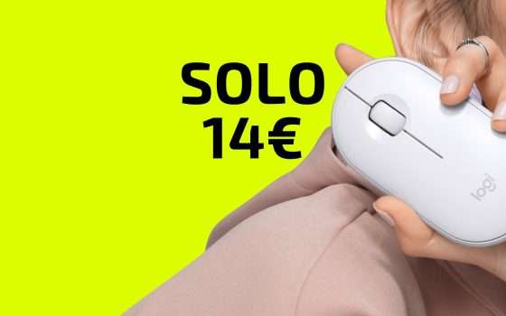 Mouse Wireless Logitech Pebble: il SOTTILISSIMO a 14€