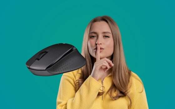 Mouse Wireless Logitech SUPER SILENZIOSO a 23€: bomba Amazon