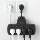 Presa multipla: USB e interruttori indipendenti (DOPPIO SCONTO)