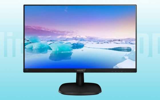 Monitor Philips (FHD, 24 pollici): a 89€ è quasi regalato