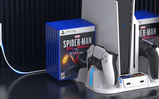 PS5 Slim: supporto verticale multifunzione: l'OFFERTA