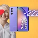 Samsung Galaxy A54: 222€ di SCONTO su eBay