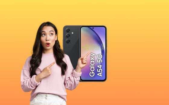 Samsung Galaxy A54: PREZZO BOMBA su eBay (-200€)