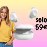 Samsung Galaxy Buds FE: solo 59€ alla Festa delle Offerte di Primavera Amazon