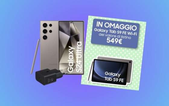 Samsung Galaxy S24 Ultra: Offerte di Primavera e un Galaxy Tab S9 FE in REGALO