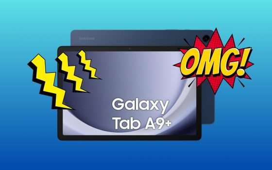 Samsung Galaxy Tab A9+: 187€ alle Offerte di Primavera Amazon