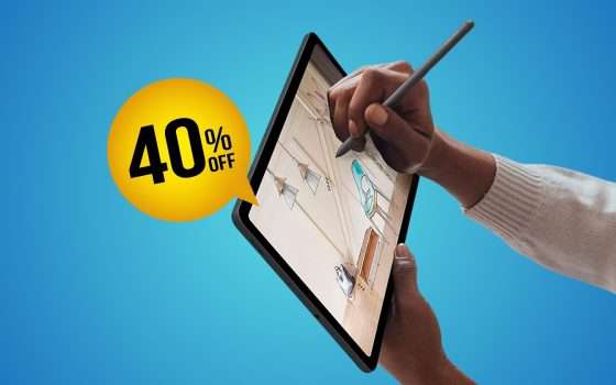 Samsung Galaxy Tab S6 Lite con S Pen al 40% di SCONTO