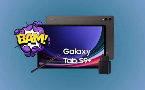 Samsung Galaxy Tab S9+: il 12