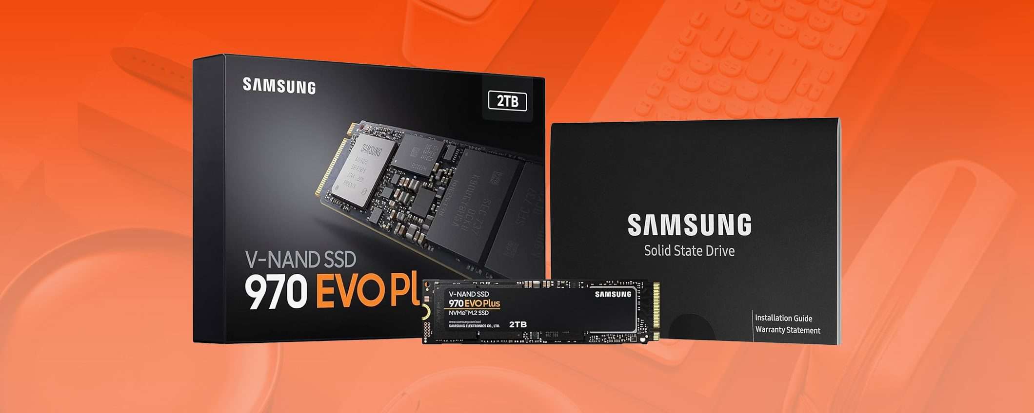 SSD Samsung da 2 TB protagonista tra le Offerte di Primavera