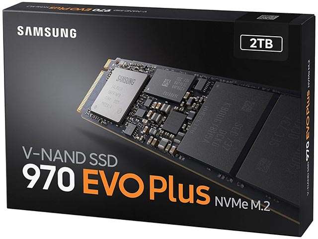 L'unità SSD da 2 TB della gamma Samsung 970 EVO Plus