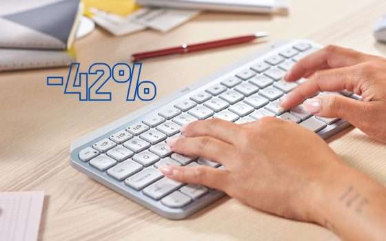 Tastiera Logitech MX Keys Mini: al 42% di SCONTO è vero AFFARE