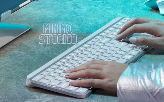 Tastiera Logitech MX Keys: solo per oggi al MINIMO STORICO