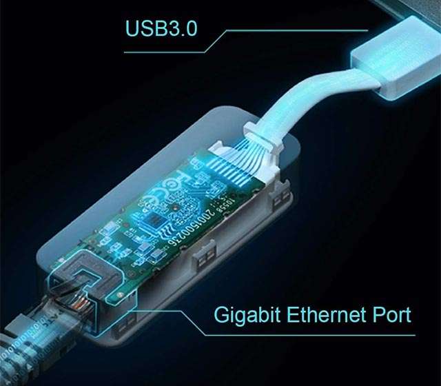 TP-Link UE300, adattatore da USB 3.0 a Gigabit Ethernet