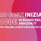 Fibra Vodafone: 2,5 Gbps, zero costi iniziali e buono Amazon 100€