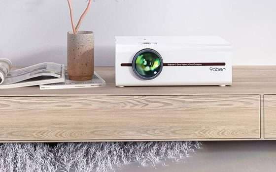 Proiettore YABER V5: l'offerta a tempo su Amazon