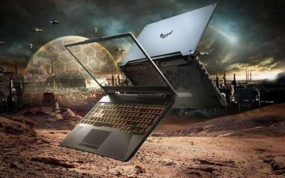 ASUS TUF A15: laptop top di gamma per il gaming scontato di 300€ su Amazon