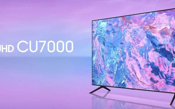 TV Samsung Crystal UHD 4K da 55