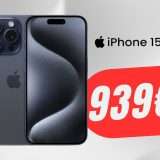 Apple iPhone 15 Pro CROLLA a 939€ grazie a questo COUPON