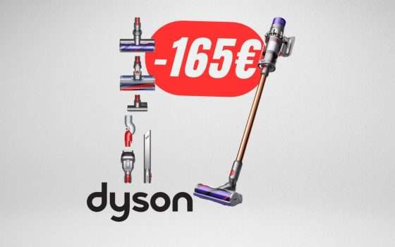 PREZZACCIO per il Dyson Cyclone V10 Absolute su eBay: solo 434€!!