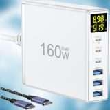 Caricatore USB-C 160W multiporta a 27,99€: SCONTO del 40% con coupon