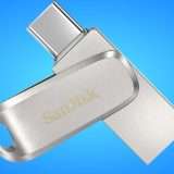 Chiavetta USB 3.1 SanDisk con DOPPIO CONNETTORE a soli 12€