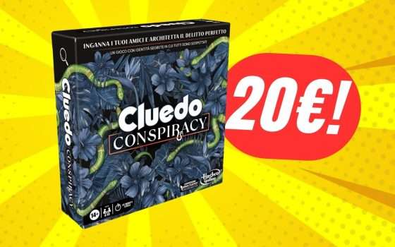 Cluedo Conspiracy a 20€ è il gioco da tavolo perfetto!