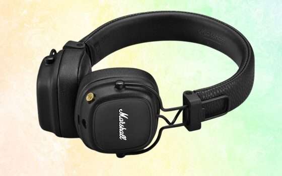 Le cuffie Marshall Major IV a prezzo WOW a 73,99€ con il 50% di sconto