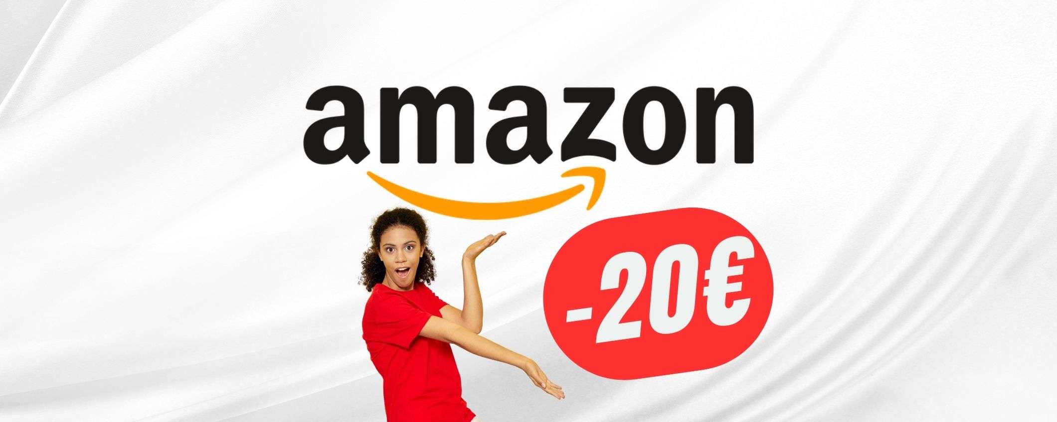Ecco cosa acquisti su Amazon a meno di 20€!