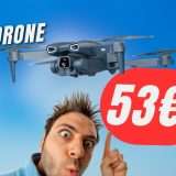 Prendi il volo con 53€ grazie al DRONE in OFFERTA su Amazon!