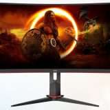Monitor da gaming curvo 27