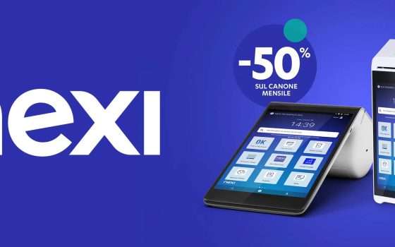 Nexi: -50% sul canone per i noleggi SmartPos e SmartPos Mini