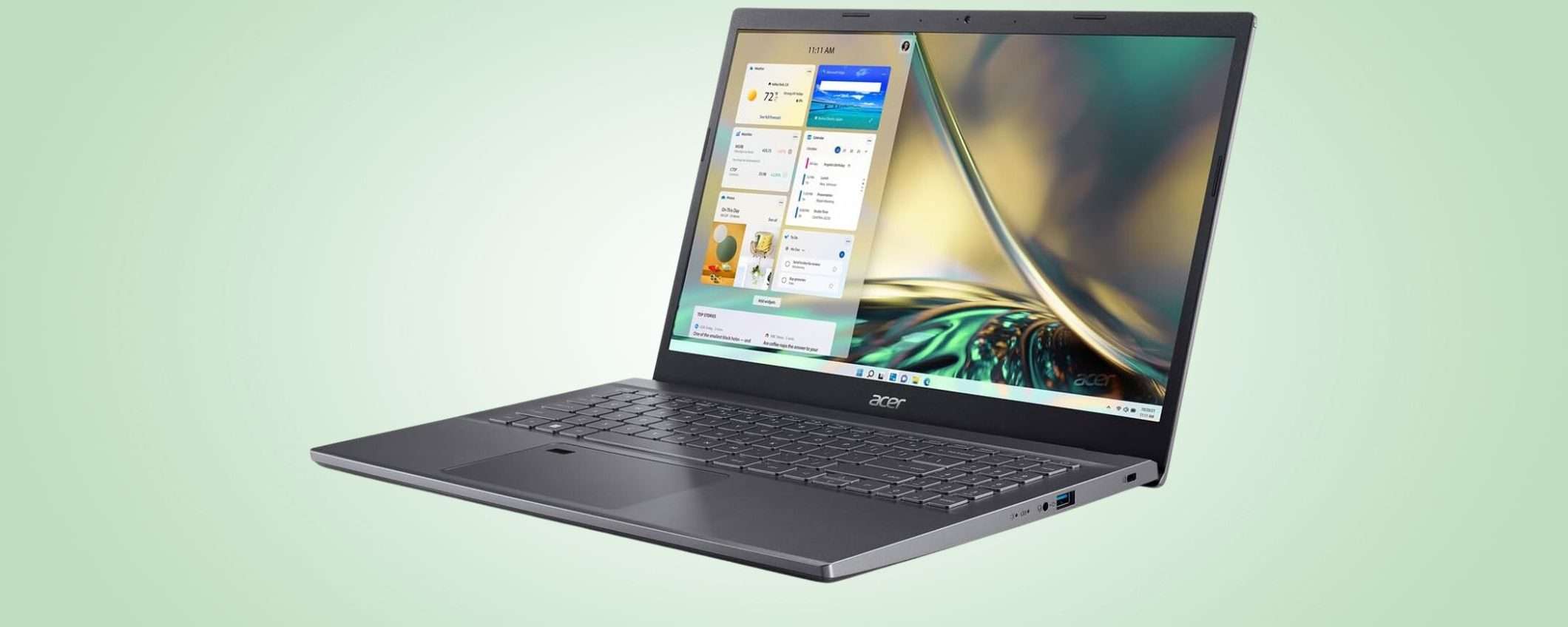 Amazon: 100€ di sconto sul notebook Acer Aspire 5 (Intel, 16GB+512GB)