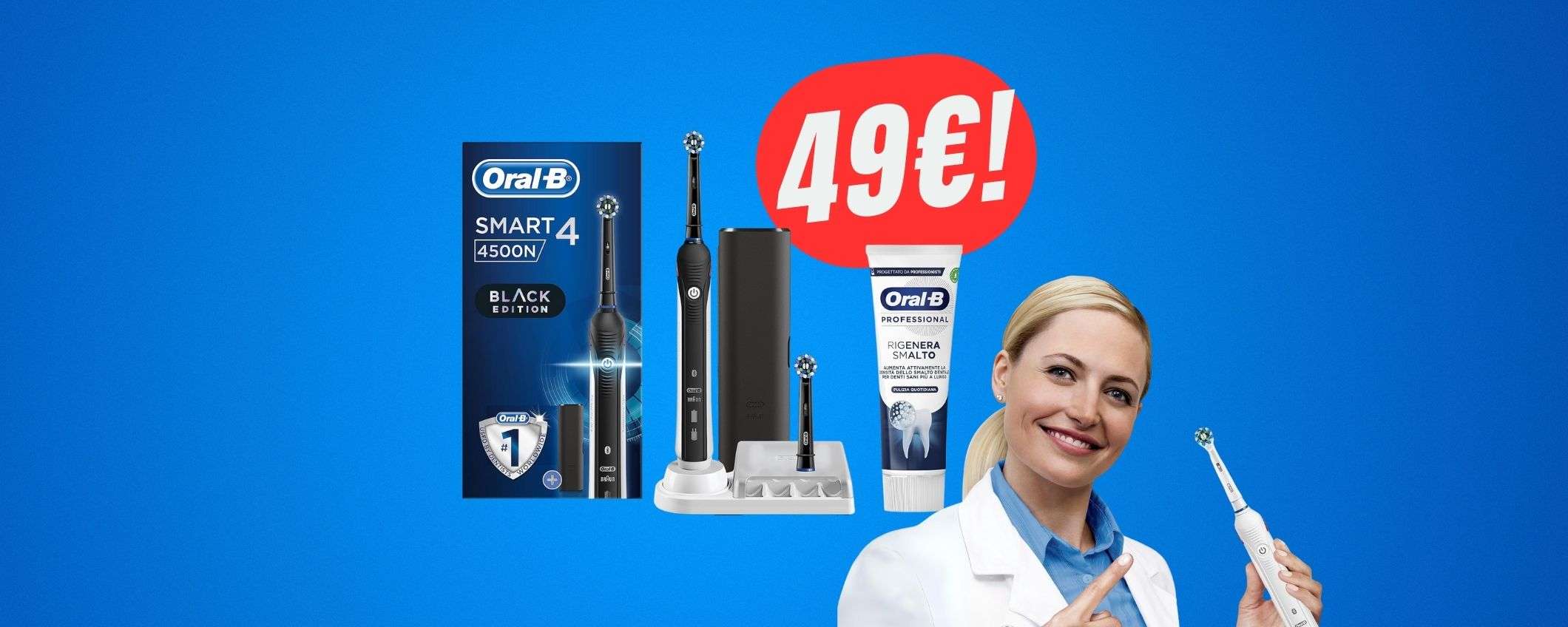 SCONTO di 58€ per lo spazzolino elettrico ORAL-B!