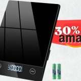 Bilancia da cucina fino 10kg piccola e versatile, doppio sconto Amazon